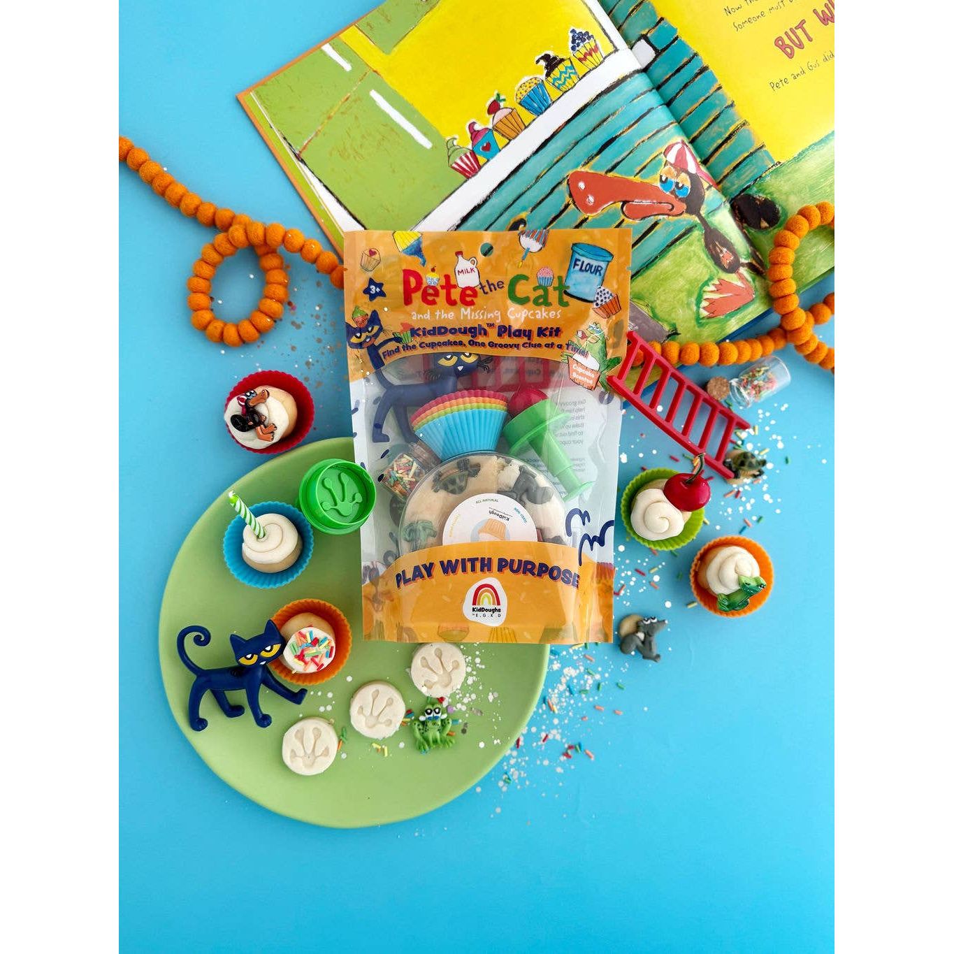 Pete The Cat KidDough Play Kit