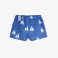 sailing boats woven shorts