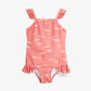 seagull frill swimsuit