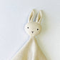 Bunny Mommy & Me Baby Knit Blanket & Lovey Gift SET: Natural / OS