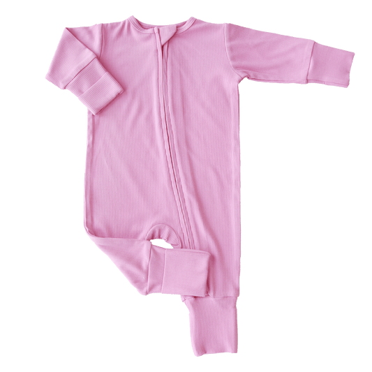 Cashmere Rose Rib Convertible Romper