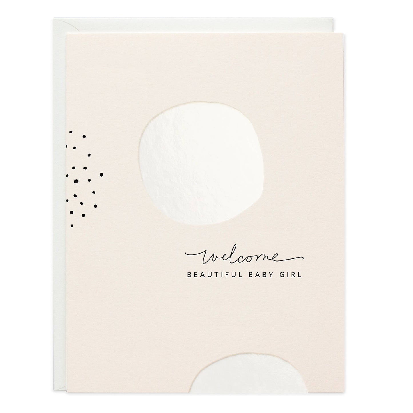 Welcome Baby Girl Card