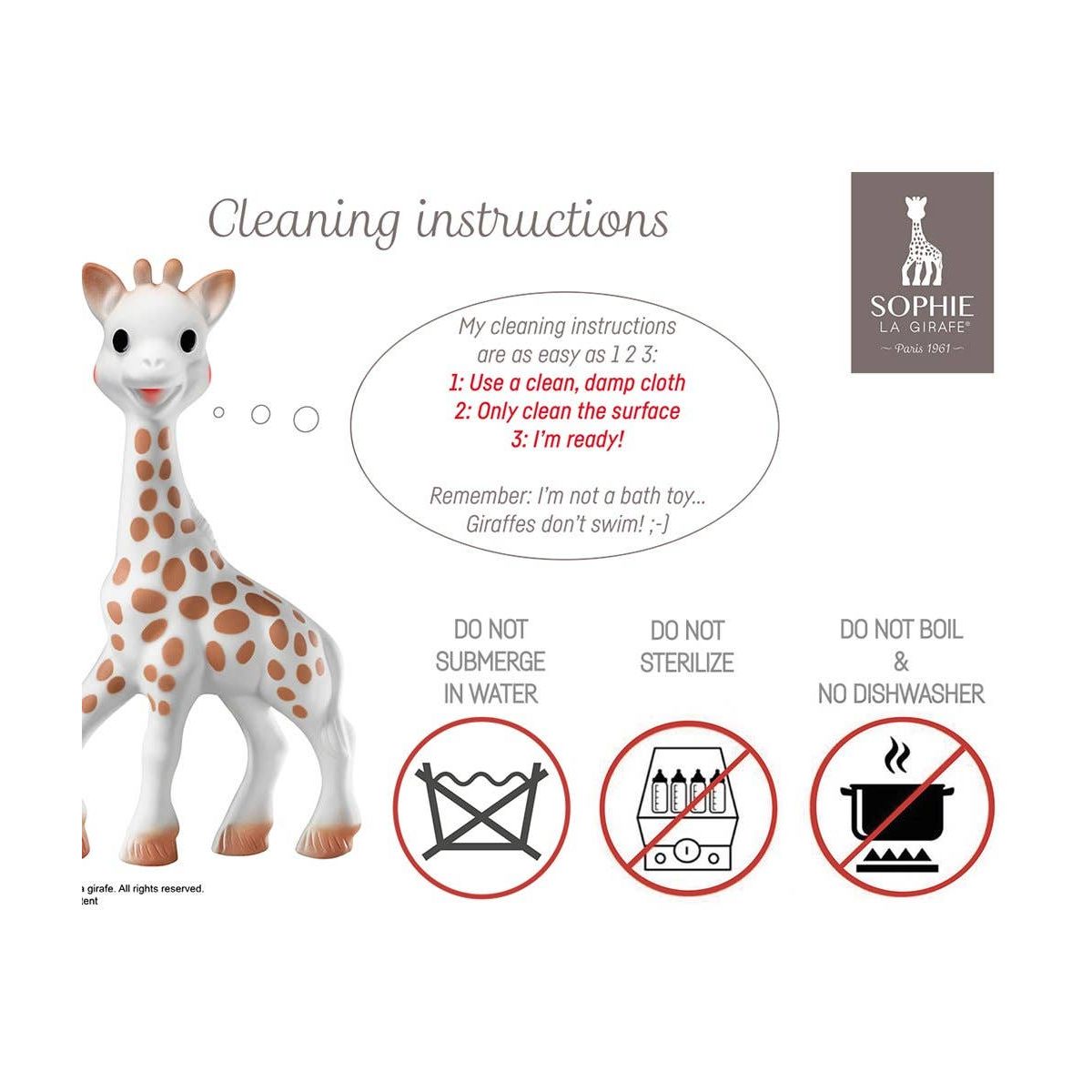 Sophie La Girafe White Box- Classic