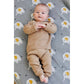 Elephant - Organic Cotton Jacquard Sweater Knit Baby Blanket