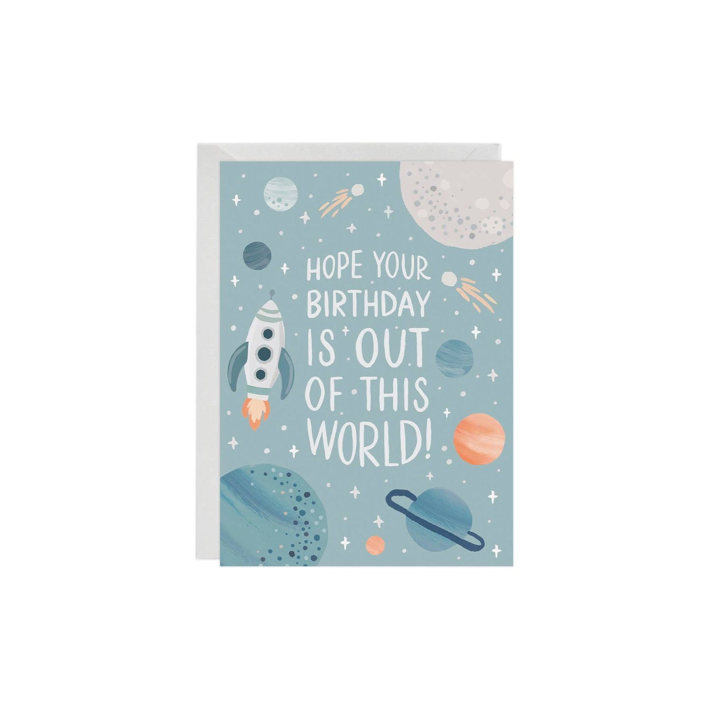 Out of this World - Birthday Card