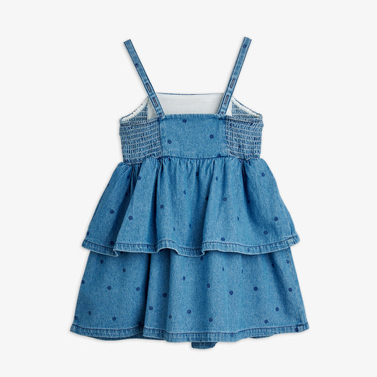 Denim Dots Dress