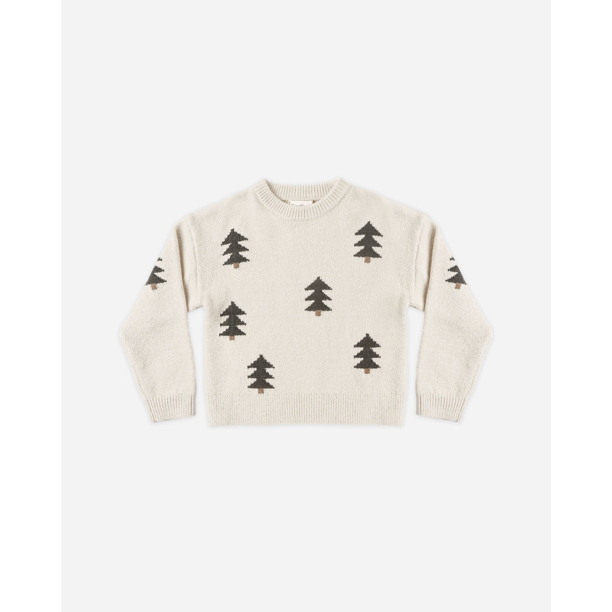 Aspen Sweater Tree Jacquard - Rylee + Cru | Kids Clothes | Trendy Baby Clothes | Modern Infant Outfits |