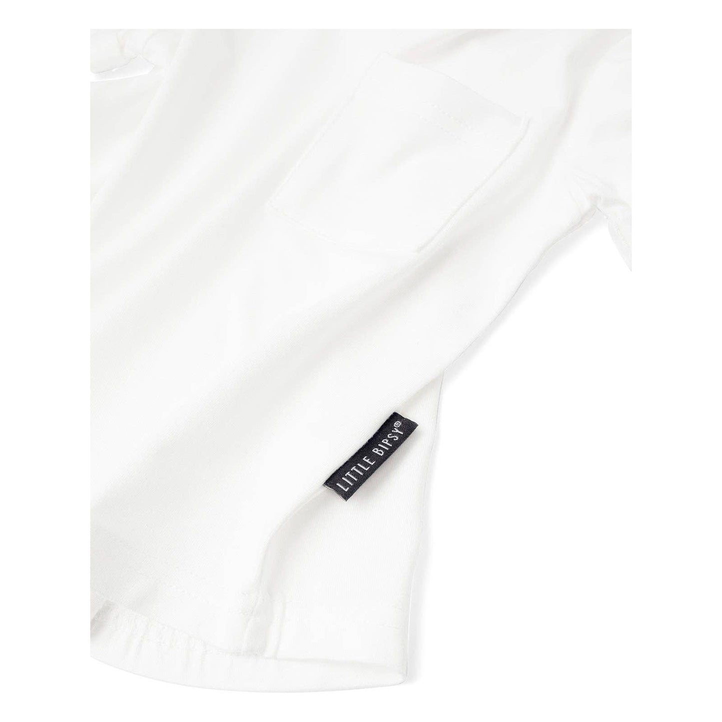 Bamboo Pocket Tee - Off White