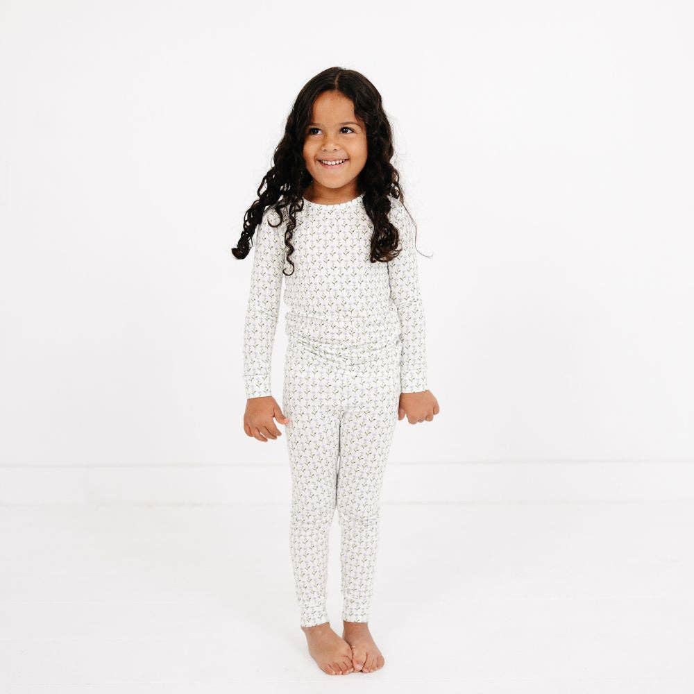 Lavender Lane Bamboo Kids Pajama Set