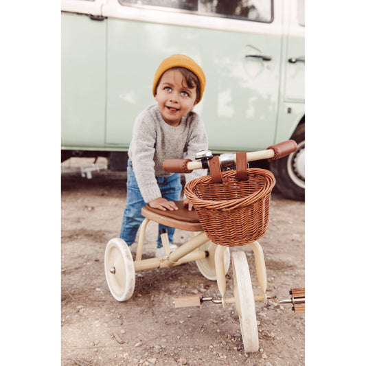 Banwood Inc - Banwood Vintage Trike - Cream