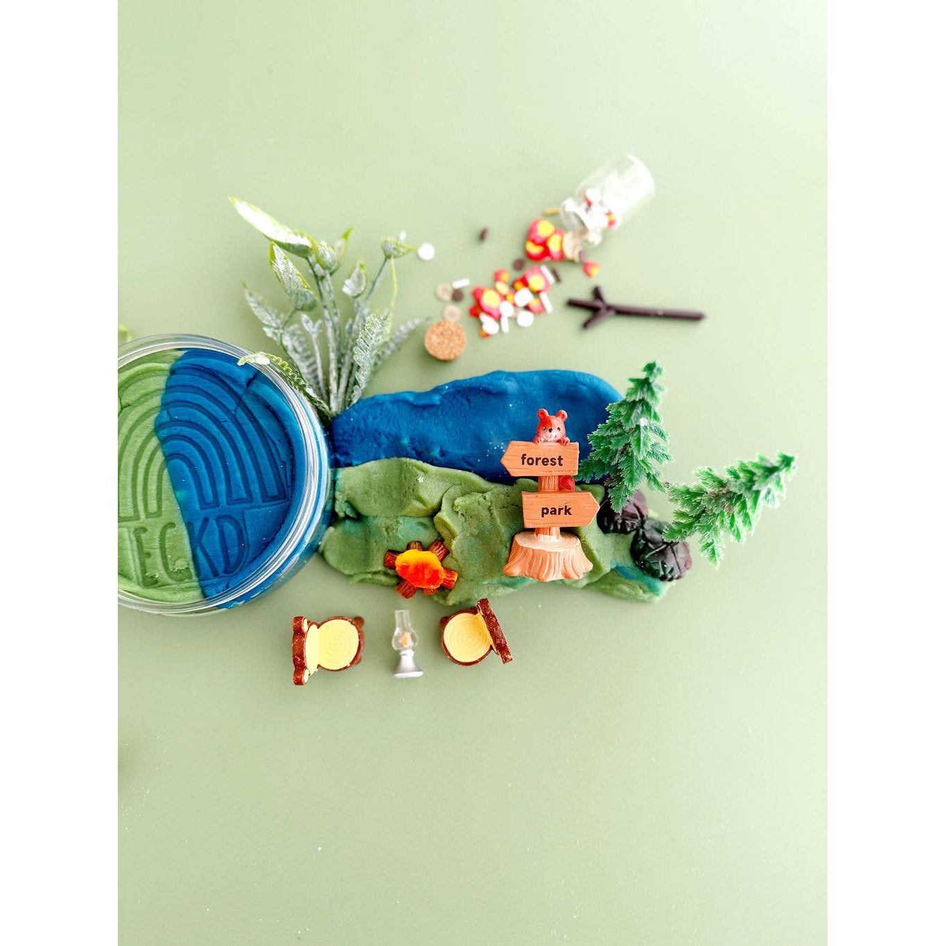 Camping KidDough Play Kit