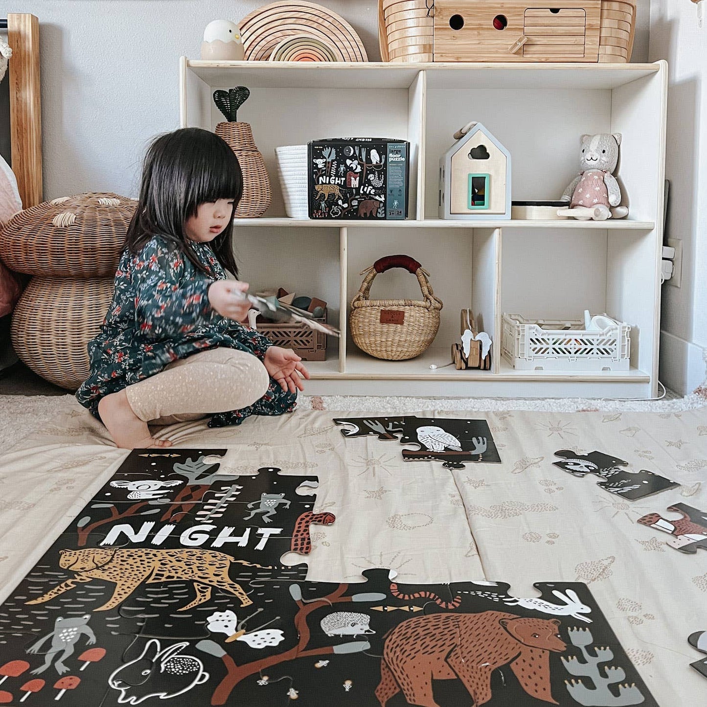 Night Life Floor Puzzle