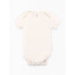 Classic Short Sleeve Bodysuit: White