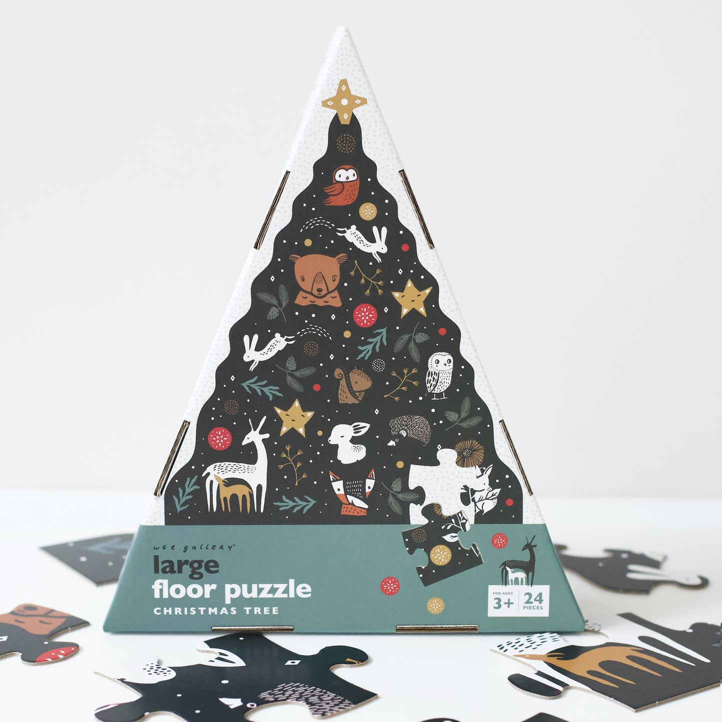 Wee Gallery - Christmas Tree Floor Puzzle