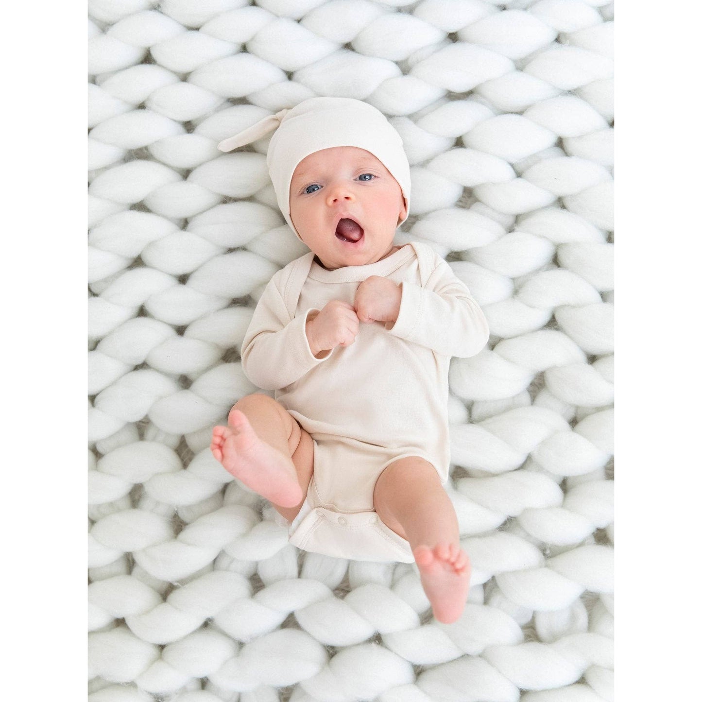 Classic Long Sleeve Bodysuit: White