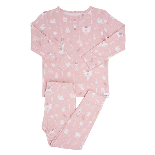 Big Kid Pajama - Nutcracker Pink