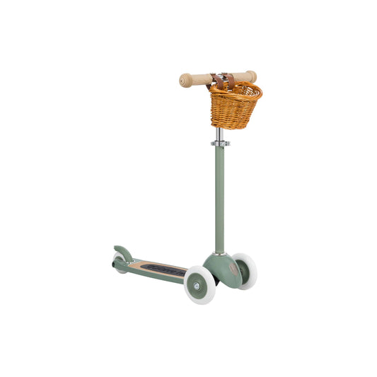 Banwood Inc - BANWOOD 3-WHEEL SCOOTER VINTAGE - FOREST (New Color)