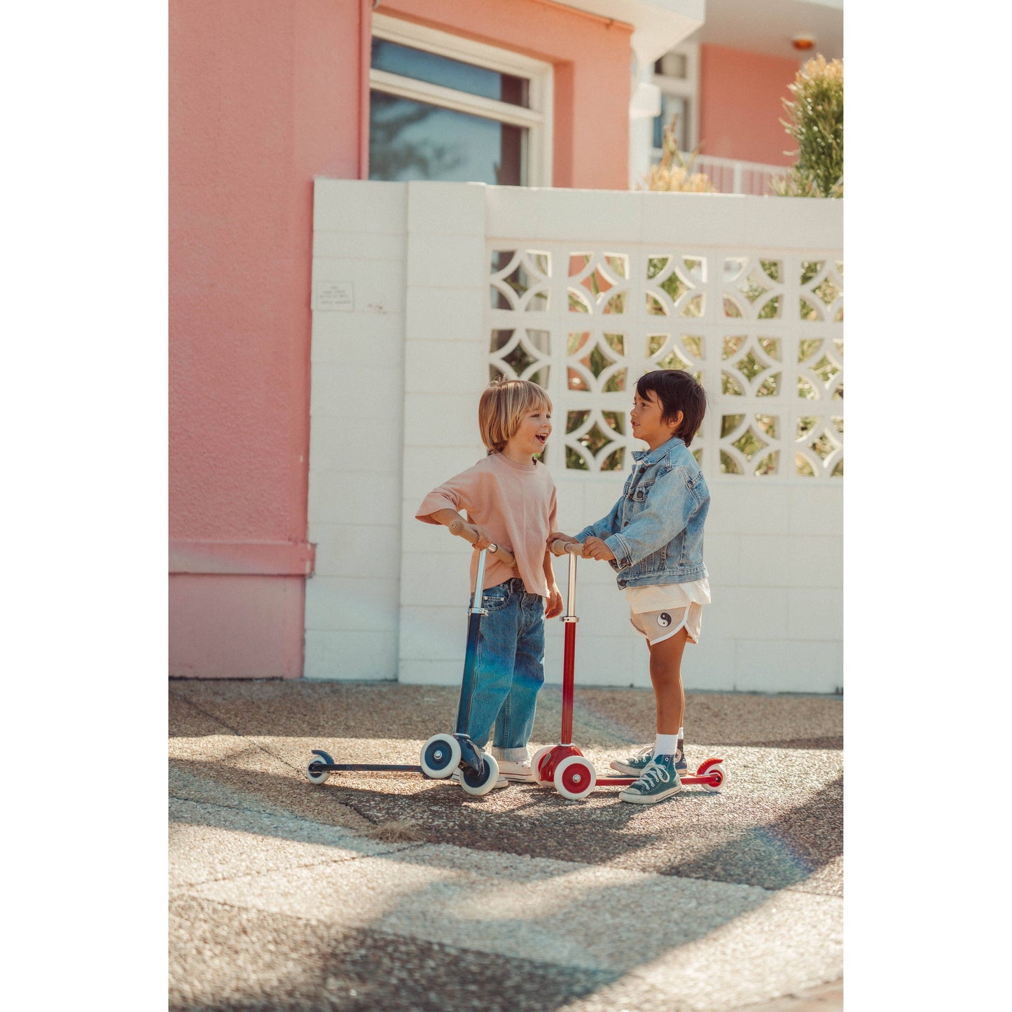 Banwood Inc - BANWOOD 3-WHEEL SCOOTER VINTAGE - RED