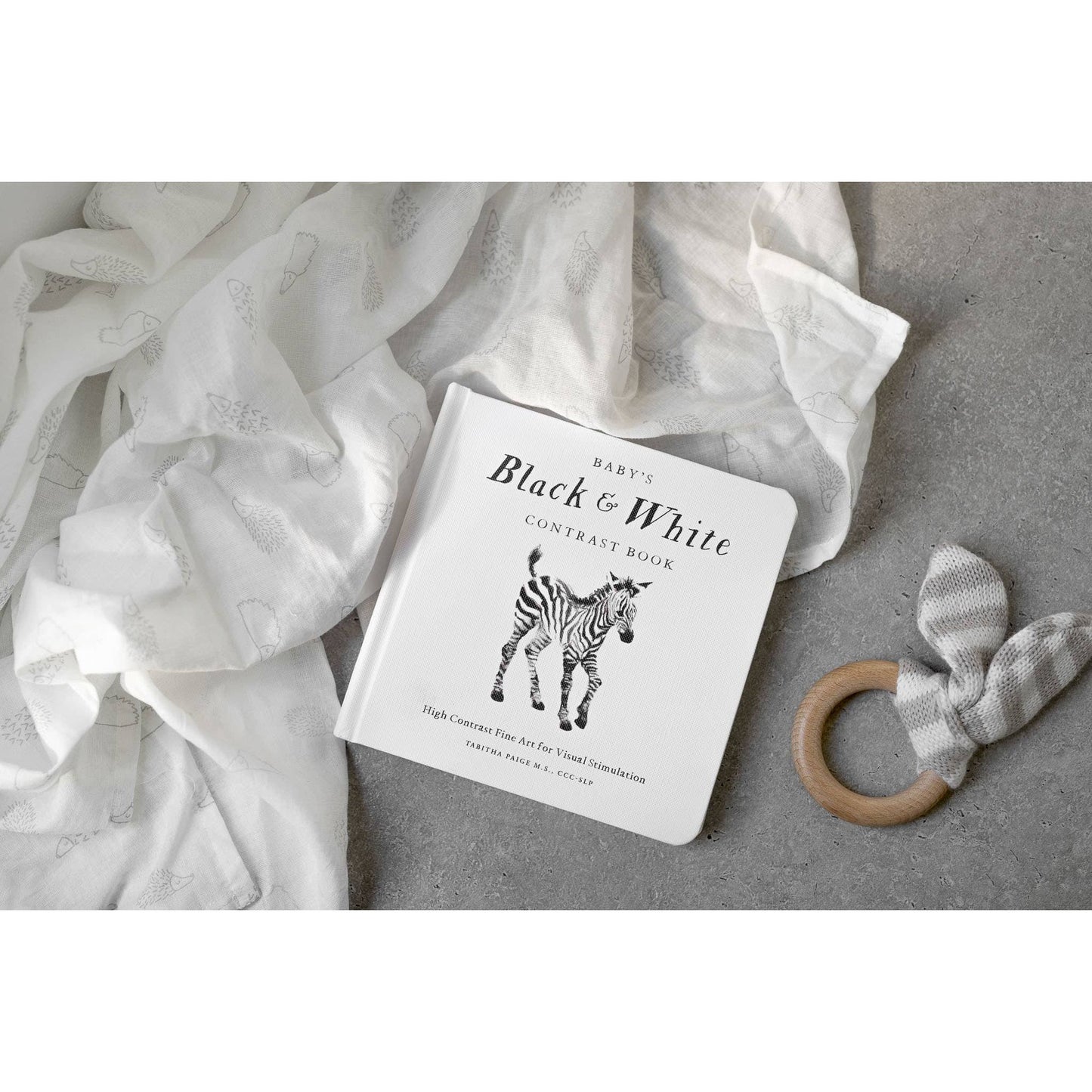 Black and White Contrast Book for Baby