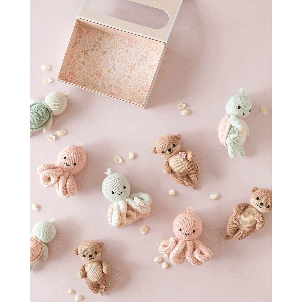 cuddle+kind - Baby sea turtle (kelp green)