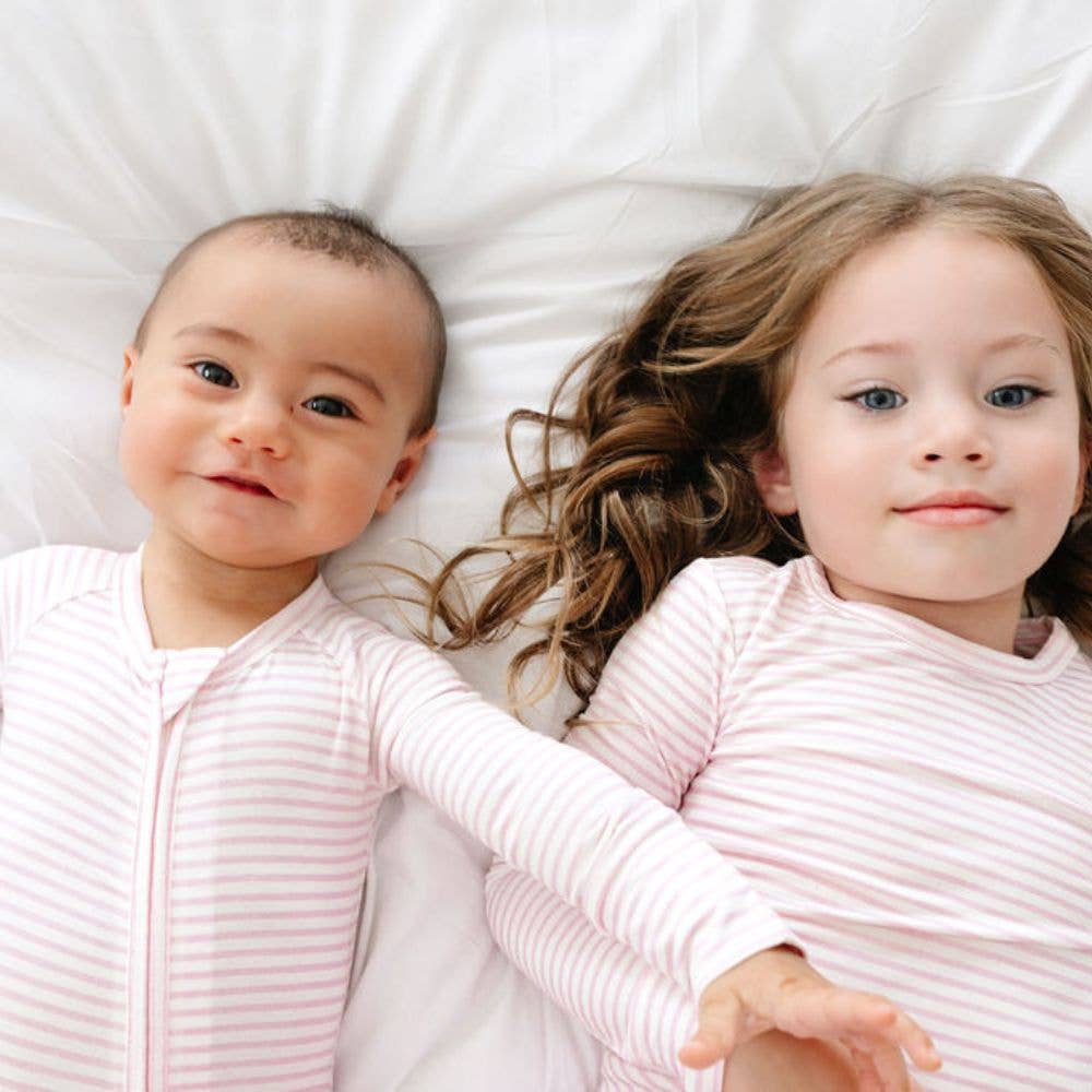 Ballet Stripe Bamboo Sleeper