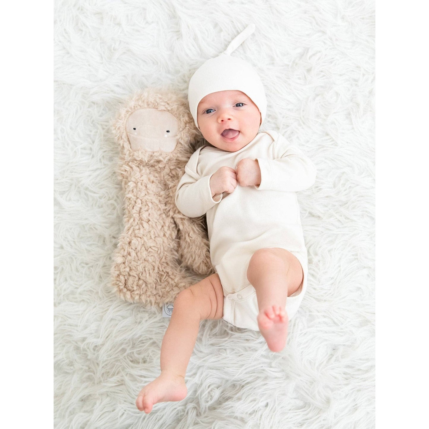 Classic Long Sleeve Bodysuit: White