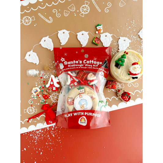 Santa's Cottage (Milk & Cookies) KidDough Play Kit