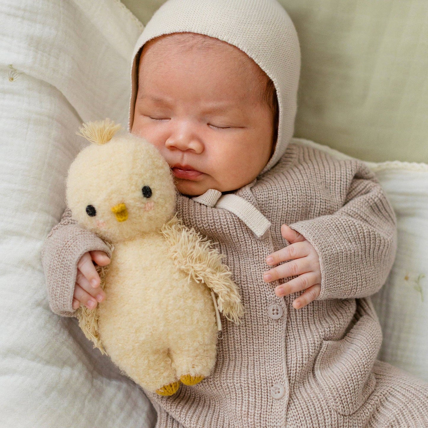 cuddle+kind - Baby bouclé chick (buttercup)