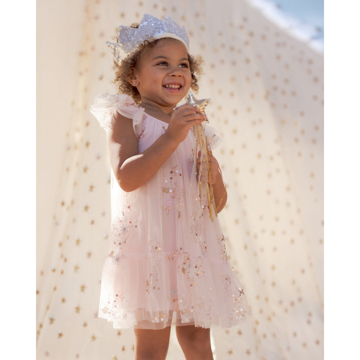Edie Dress Pink - Rylee + Cru | Kids Clothes | Trendy Baby Clothes | Modern Infant Outfits |