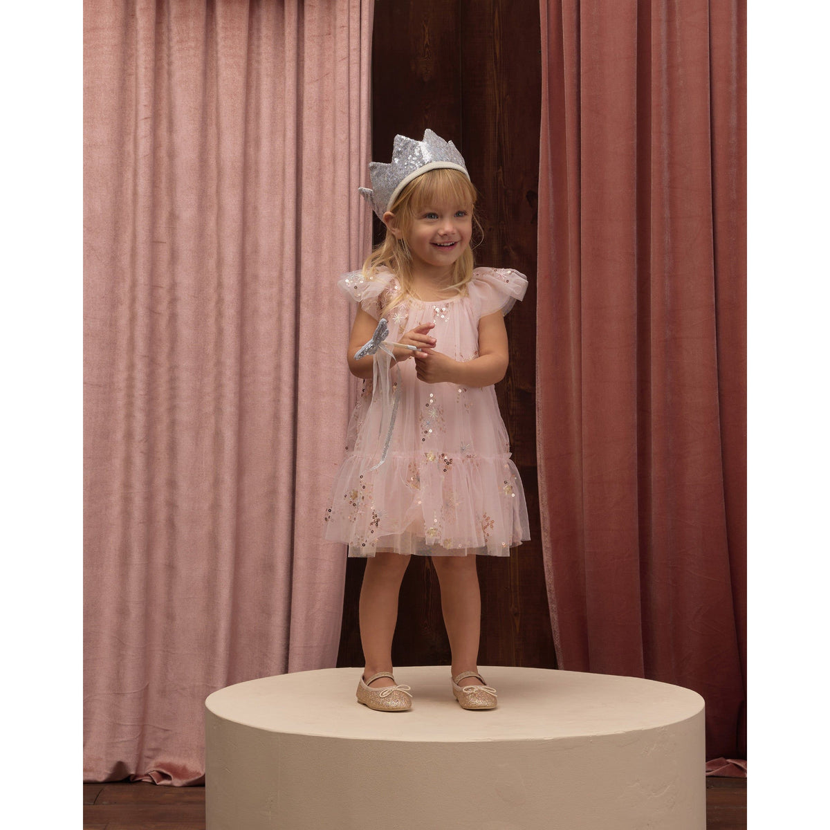 Edie Dress Pink - Rylee + Cru | Kids Clothes | Trendy Baby Clothes | Modern Infant Outfits |