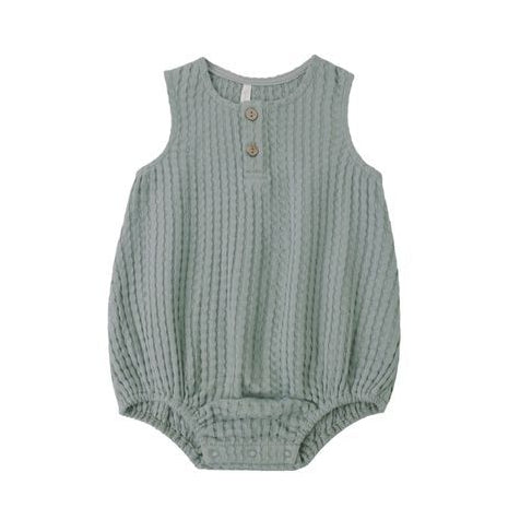 Beau Romper || Sea Green