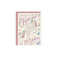 Unicorn - Birthday Card