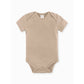 Classic Short Sleeve Bodysuit: White