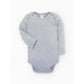 Classic Long Sleeve Bodysuit: White