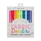 OOLY - Fabric Doodlers: Permanent Fabric Markers