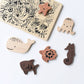 Wooden Tray Puzzle - Ocean Animals