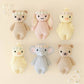 cuddle+kind - Baby honey bear (ivory floral)