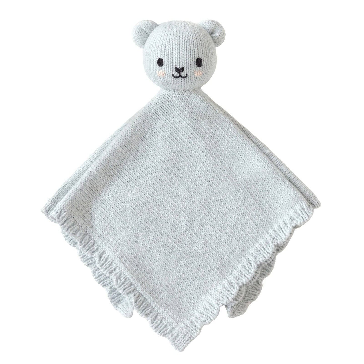 cuddle+kind - Baby bear lovey (baby blue)