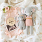 cuddle+kind - Baby elephant (blush floral), gives 5 meals