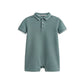 Walter Pique Polo Romper - Laguna