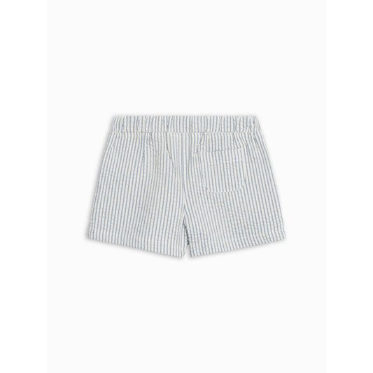 Nixie Seersucker Shorts - Shore Stripe / Sea