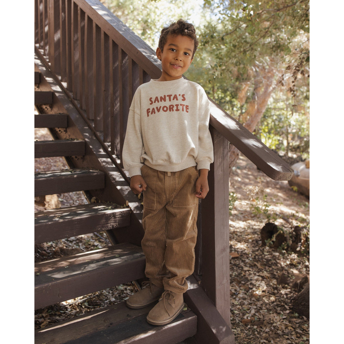 Oliver Pant Toffee - Rylee + Cru | Kids Clothes | Trendy Baby Clothes | Modern Infant Outfits |