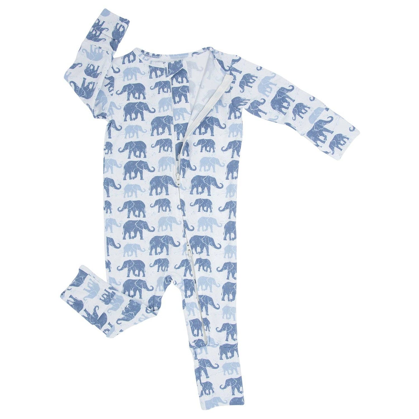 Convertible Romper - Ethan's Elephants