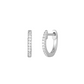Mini Diamond Hoops