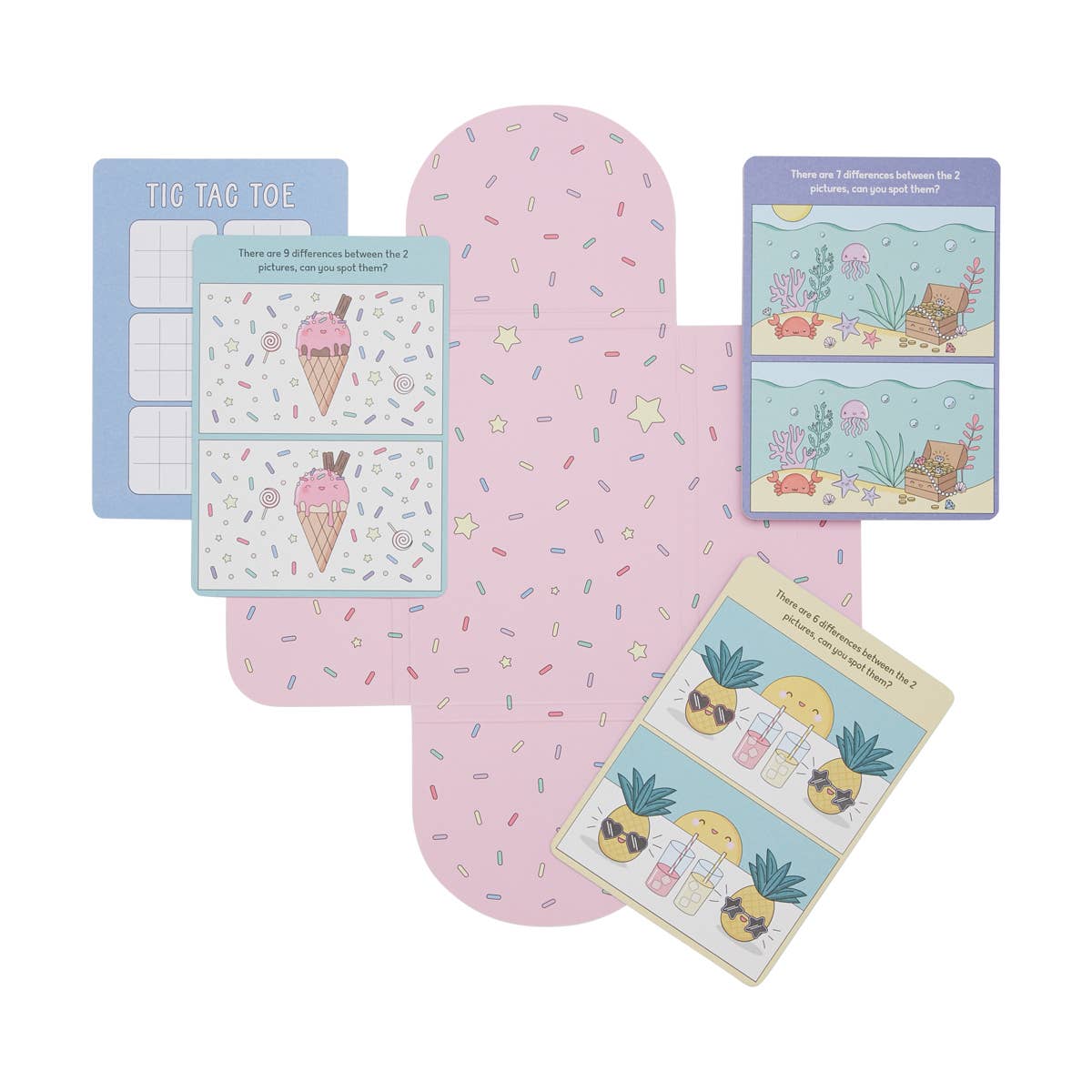 OOLY - Spot The Difference Activity Cards