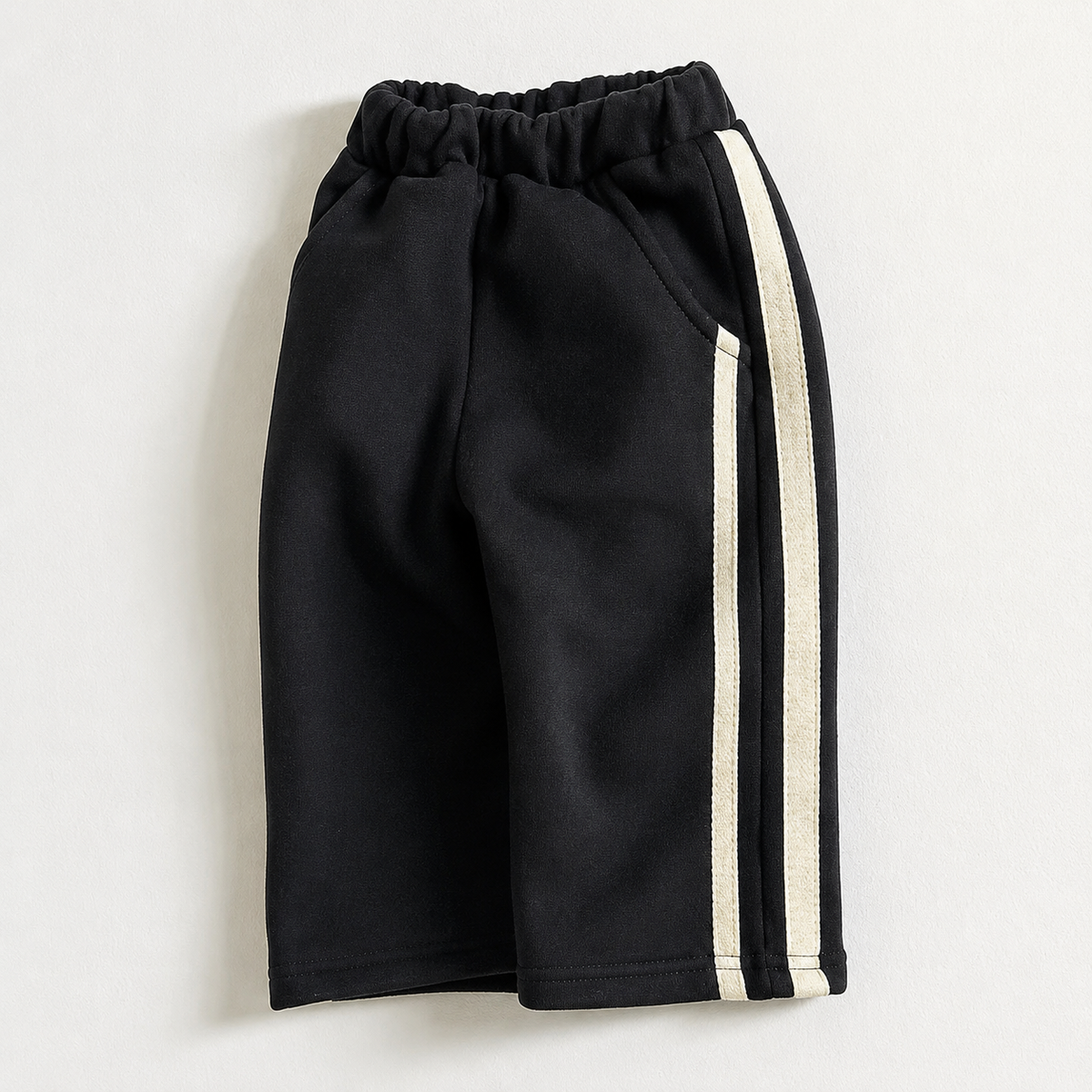 Black Double Stripe Pants