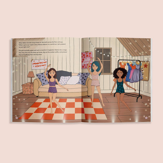 Paige Tate & Co. - My Sticker Storybook: Dance Recital (500+ Reusable Stickers)