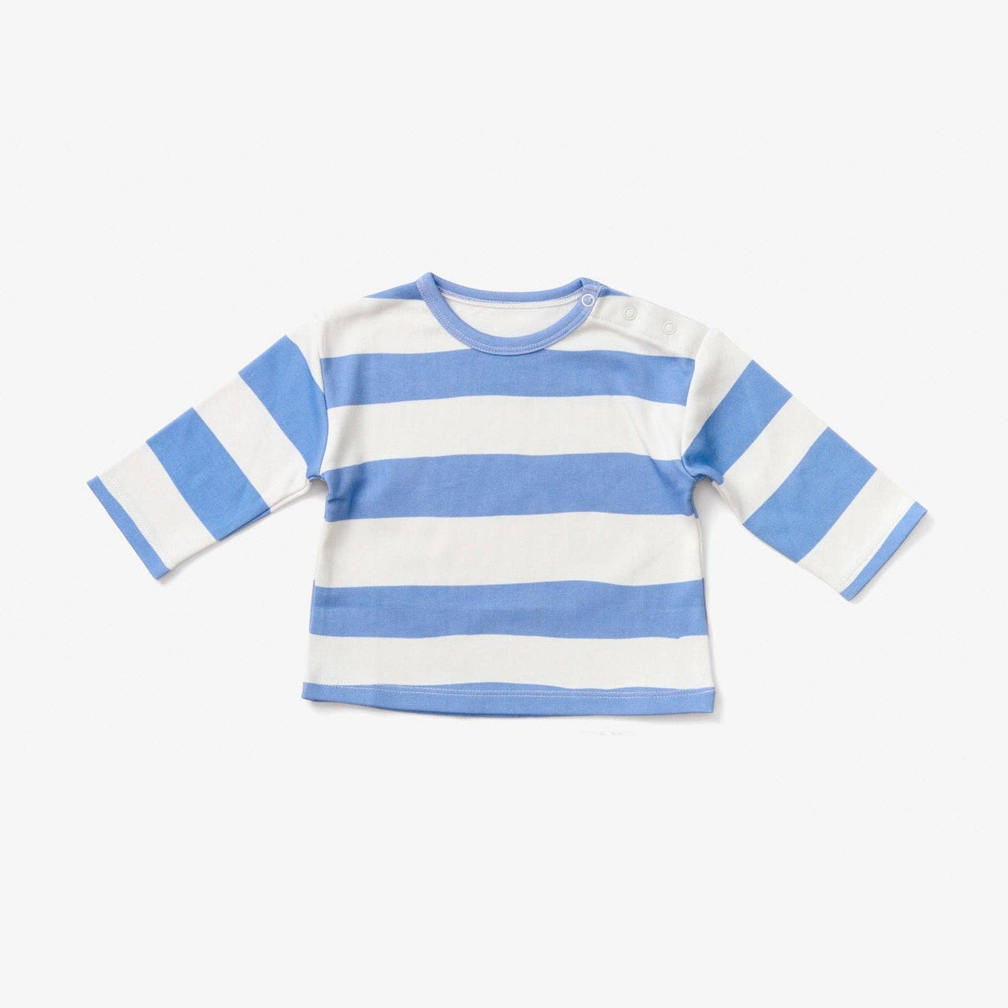 Baby Long Sleeve T Shirt - Stripe | Lake