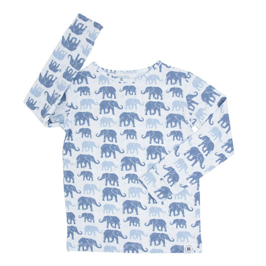 Big Kid Pajama -  Ethan's Elephants