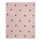 Viverano Organics - Strawberry - Organic Cotton Jacquard Baby Blanket: One Size